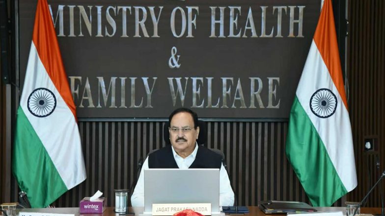 India News | Union Minister JP Nadda Reviews Progress of Rural Health Training Centre, Najafgarh