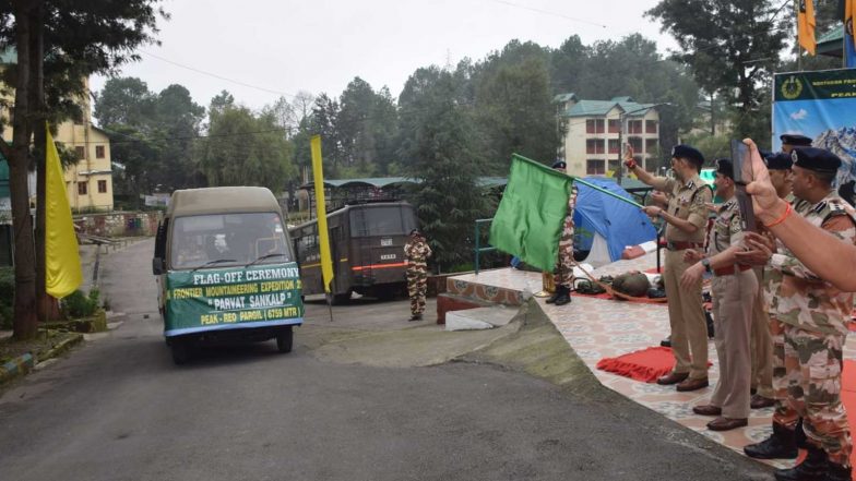 India News | ITBP Flags off 'Parvat Sankalp-2026' Mountaineering Expedition to Mount Reo Pargil