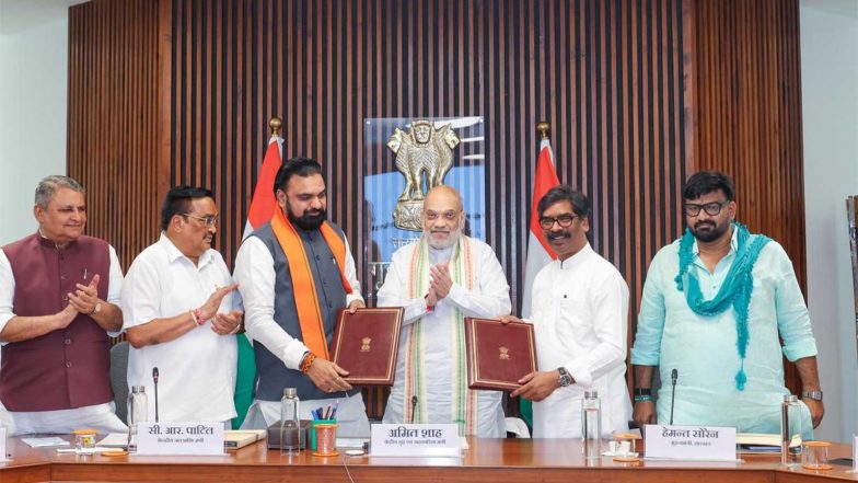 India News | Bihar, Jharkhand Sign MoU Ending 25-year Sone River Water-sharing Dispute