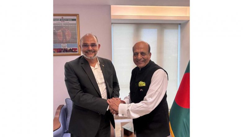 World News | India, Bangladesh Discuss Issues of Mutual Interest to Advance People-to-people Cooperation
