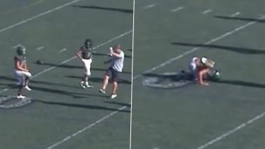 Simi Valley High School Football Coach Adam Brubaker Fired After Kicking Ball Into Player's Private Parts, Video Surfaces