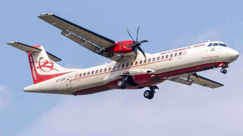 Alliance Air Flight With 41 On Board Makes Emergency Stop After Tyre Bursts While Landing at Bilaspur Airport