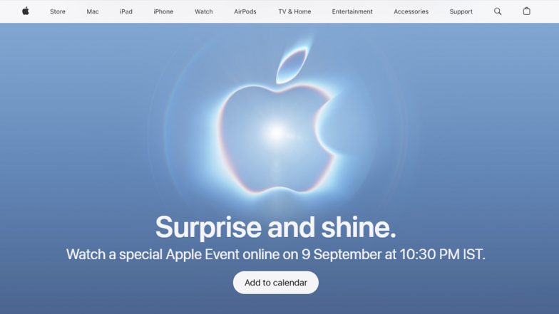 iPhone 18 Pro, Pro Max India Launch Imminent: Apple 'Surprise and Shine' Event Confirmed for September 9