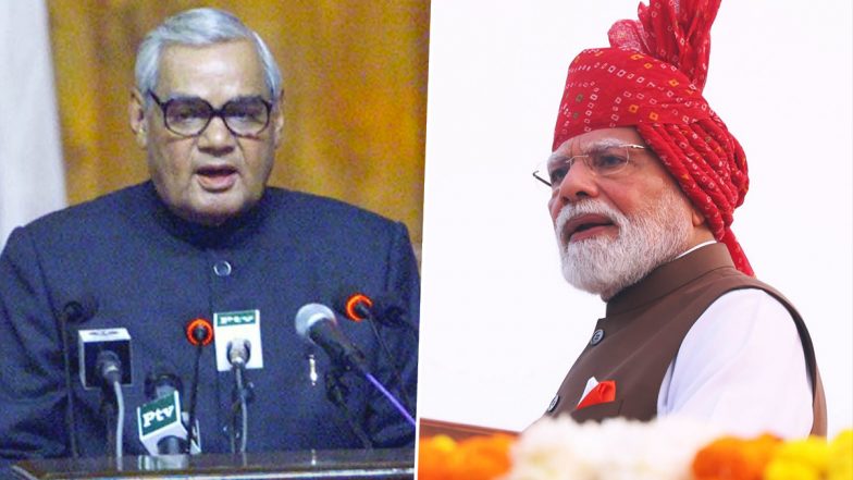 Atal Bihari Vajpayee Death Anniversary 2026: PM Narendra Modi Pays Tributes to Former Prime Minister