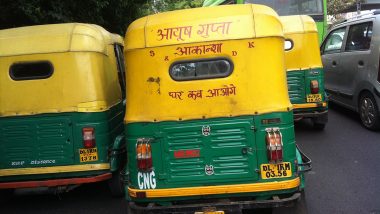 Delhi CNG Price Hike: Auto and Taxi Unions Threaten September 9 Strike Over Fare Demands