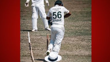 Babar Azam Suffers Injury Scare During Warm-up Match Ahead of England Test Series (Watch Video)