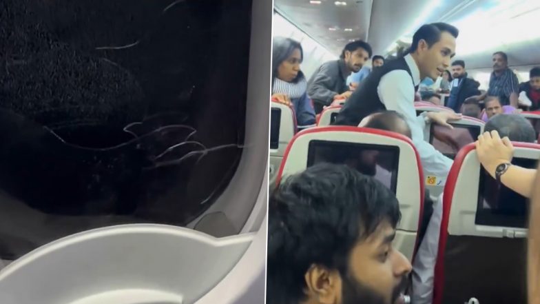 Batik Air Flight Scare: Kuala Lumpur-Kochi Flight OD231 Passenger Attempts To Open Emergency Exit Midair, Arrested (Video)