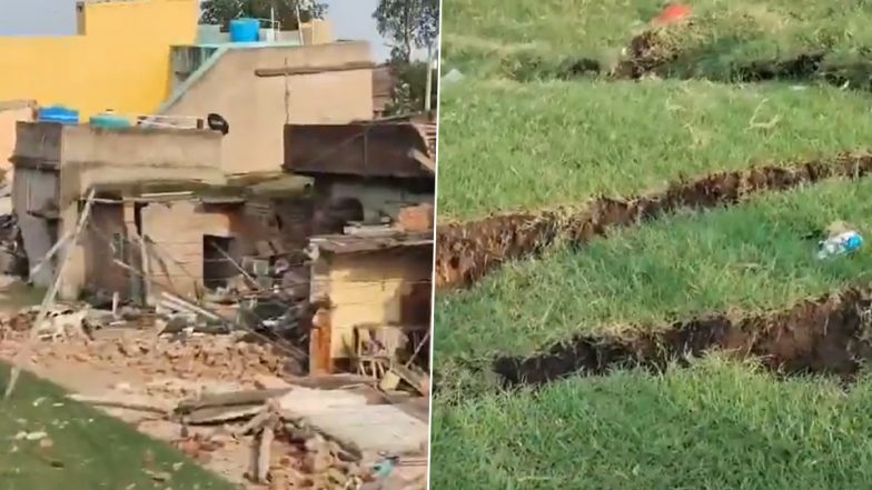 Dhanbad Land Subsidence: Over 12 Houses Buried, Several Injured in Jharkhand&rsquo;s Katras (Video)
