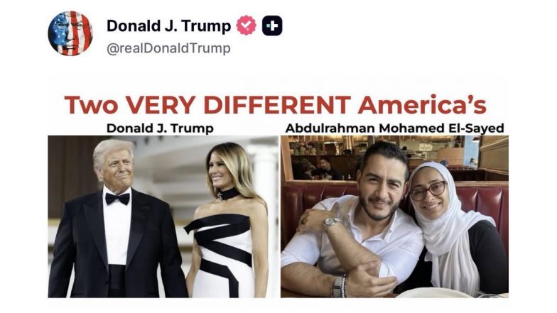 &lsquo;Two VERY DIFFERENT America&rsquo;s&rsquo;: Donald Trump Targets Abdul El-Sayed and Wife in Political Attack, He Fires Back