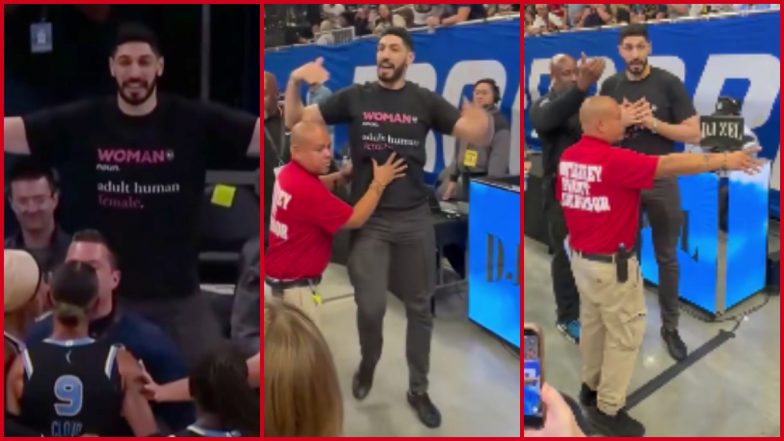 Enes Kanter Freedom Removed from Fever-Sky Game After Heated Confrontation with Natasha Cloud Over WNBA Transgender Policy