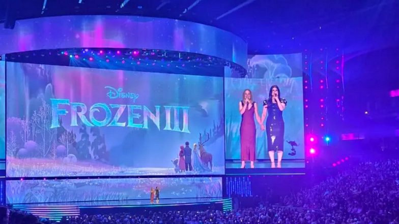 &lsquo;Frozen 3&rsquo; Teaser Trailer at D23 Reveals Princess Anna and Kristoff Wedding, and More!