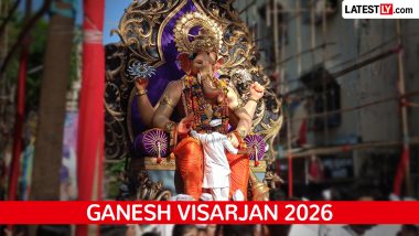 Ganesh Visarjan 2026 Full Calendar: Know Anant Chaturdashi Date and Ganpati Immersion Muhurat