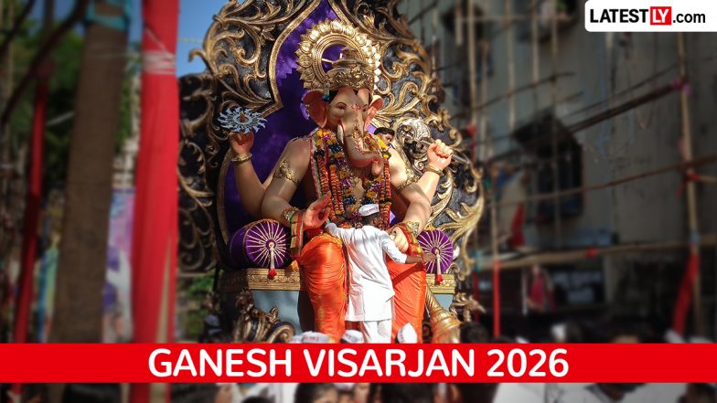 Ganesh Visarjan 2026 Full Calendar: Know Anant Chaturdashi Date and Ganpati Immersion Muhurat