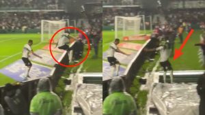 social-viral-Brazilian Footballer Jacy Maranhao Falls into Tunnel While Celebrating Disallowed Goal, Video Goes Viral