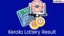 Kerala Lottery Result Today 3 PM Live, Karunya KR-769 Lottery Result of September 19, Watch Lucky Draw Winner List