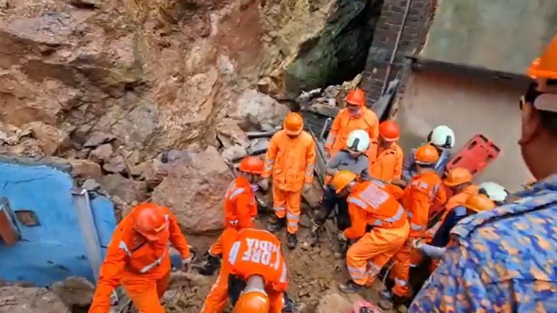 Kurla Landslide: 6 Killed, 2 Injured After Landslide Hits Mumbai Due to Heavy Rainfall