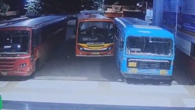 MSRTC Bus Theft: Brand-New ST Bus Stolen From Jamner Depot, Vehicle Abandoned After Tyre Punctures; Video Surfaces