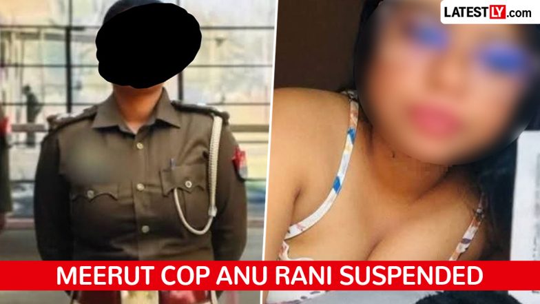 Anu Rani Viral Video: Meerut Cop Who Arrested Muskan Rastogi in 'Blue Drum' Murder, Suspended Over 'Obscene' Clip