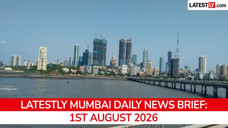 Mumbai Latest News Today on August 1st, 2026: Rain Alert, Bhiwandi Tragedy &amp; Fadnavis Office Move