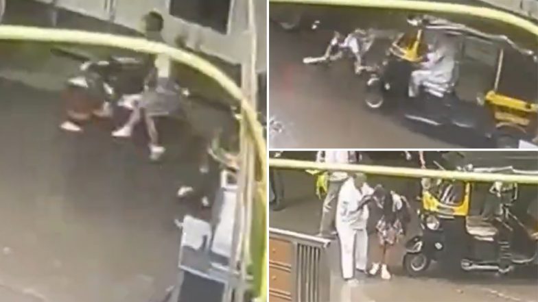 Mumbai Hit-and-Run: 15-Year-Old US National Injured After Speeding Biker Hits Her in Juhu (Video)