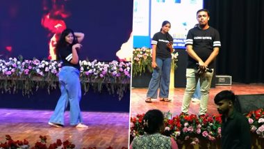 NIT Durgapur Induction 2026 Viral Video: Professor Gets Angry as Students Dance To 'Chikni Chameli' and Other Songs