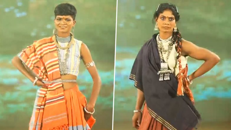 National Handloom Day 2026: Former Women Naxals Walk Ramp in Chhattisgarh&rsquo;s Raipur (Videos)