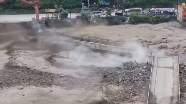 Nepal Flash Flood Videos: Over 100 Indians Among 384 Tourists Missing in Rasuwa