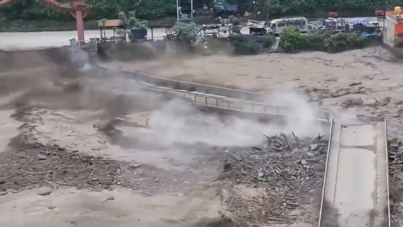 Nepal Flash Flood Videos: Over 100 Indians Among 384 Tourists Missing in Rasuwa