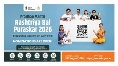 How To Apply for Pradhan Mantri Rashtriya Bal Puraskar 2026 As August 15 Deadline Nears