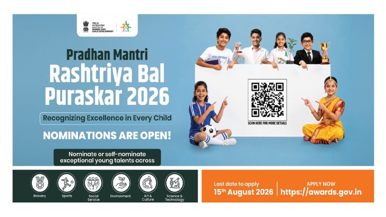 How To Apply for Pradhan Mantri Rashtriya Bal Puraskar 2026 As August 15 Deadline Nears