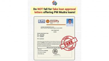 Is the Viral Pradhan Mantri Mudra Yojana 1% Interest Loan Approval Letter Real? PIB Fact Check Reveals Truth