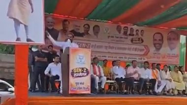 &lsquo;Puncture Banane Wale&rsquo; Remark: BJP Leader Ramesh Bidhuri Sparks Political Row Over Delhi Student Protest (Video)