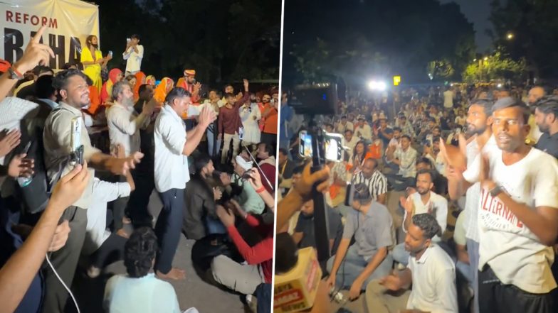 Reservation Hatao Andolan: Thousands Gather at Delhi&rsquo;s Jantar Mantar Over UGC Norms, Security Tightened (Videos)