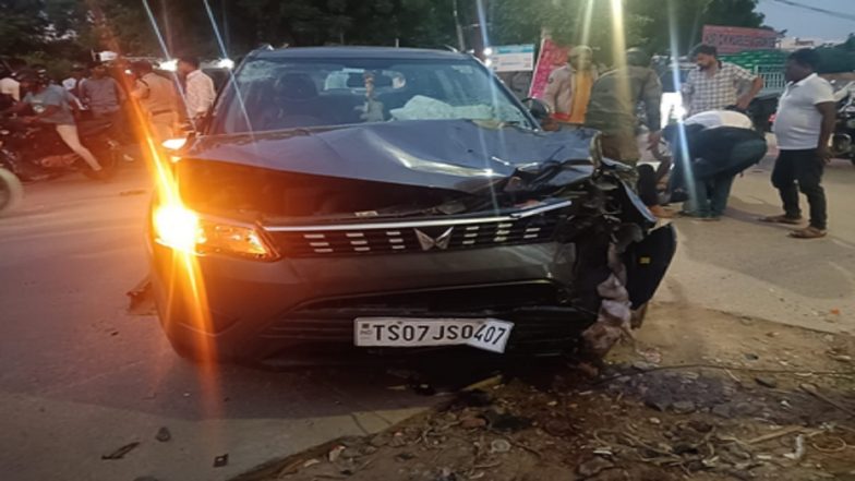 Hyderabad Accident: Army Veteran Killed as Speeding SUV on Wrong Side Hits 2-Wheelers, 3 Injured