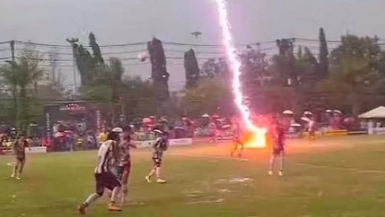 Safwan Awae: Footballer Killed As Lightning Strikes During Match in Thailand