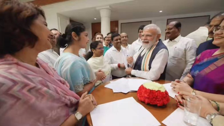 Sayani Ghosh Meets PM Narendra Modi for First Time, Says &lsquo;Moment To Remember&rsquo; (Watch Video)