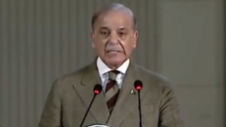 Pakistan PM Shehbaz Sharif Warns India of Direct Response Over Indus Waters Treaty (Video)
