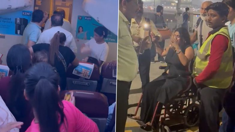 SpiceJet Passengers Force Delhi-Pune Flight SG-105 To Return After 'Suffocating' Heat in Cabin; Videos Surface