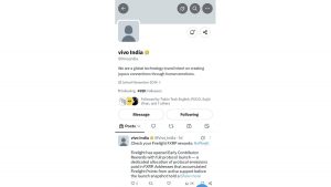 Vivo India X Account Hacked; Cybercriminals Promote Cryptocurrency Scam.