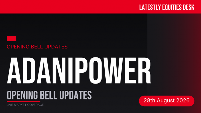 Adani Power Opening Bell Updates: Stock Slips 1.43% Amid Mixed Cues