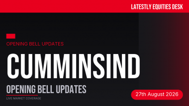 Cummins India Opening Bell Updates: Share Price Rises on Strong Domestic Flows