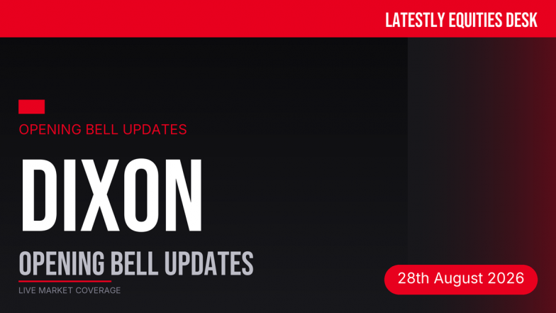 Dixon Technologies Opening Bell Updates: Strong Q1, Tech Tailwinds