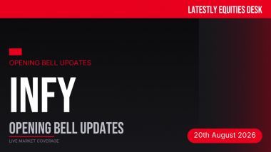 Infosys Opening Bell Updates: INFY Trades Up 1.92% on Knorr-Bremse AI Deal