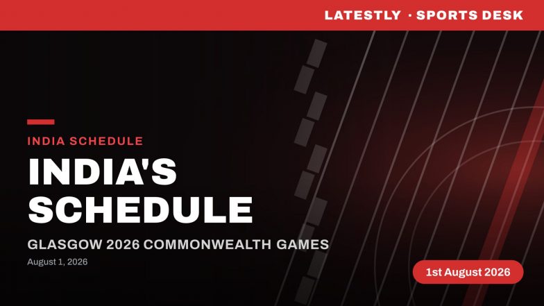 India at CWG 2026: Day 10 Full Schedule of Indian Athletes in Action Today on August 1 in Glasgow