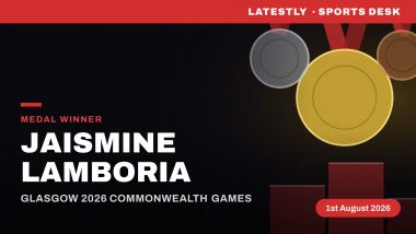 Jaismine Lamboria Wins Gold Medal at Commonwealth Games 2026 in Women's 57kg Boxing
