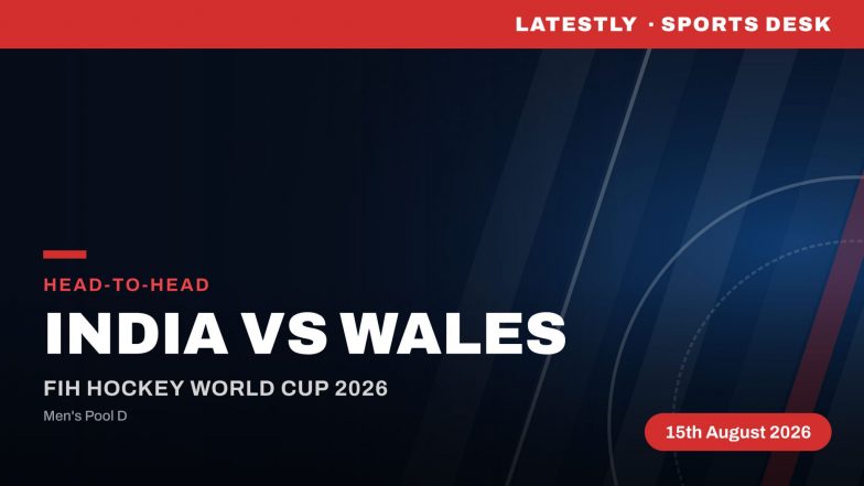 India vs Wales Head-to-Head Record, Men's FIH Hockey World Cup 2026: Stats, Previous Results and Preview