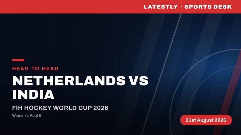 Netherlands vs India Head-to-Head Record, Women's FIH Hockey World Cup 2026: Stats, Previous Results and Preview