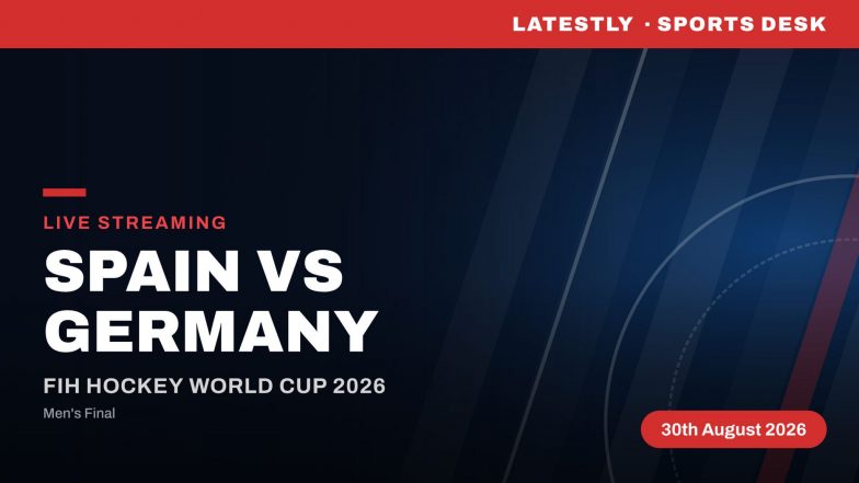 Spain vs Germany Men's FIH Hockey World Cup 2026 Final Live Streaming: How to Watch Online and TV