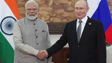 &lsquo;Move Away From Endless War&rsquo;: PM Narendra Modi Delivers Strong Peace Message to Vladimir Putin at SCO Summit