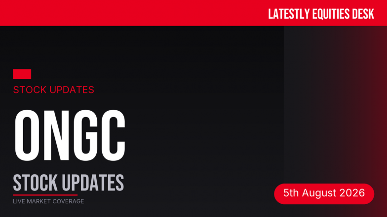 ONGC Stock Update: Share Price Dips Slightly Amidst Q1 Results &amp; Oil Price Volatility